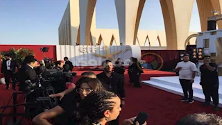 10 صور من التجهيزات النهائية لحفل افتتاح مهرجان الجونة السينمائي 2025