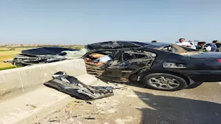  كارثة على طريق شبرا بنها الحر.. 3 جثث و4 مصابين في تصادم مأساوي 