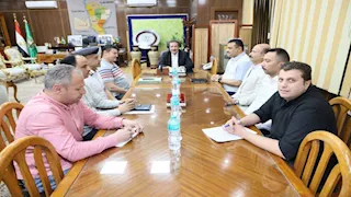 محافظ المنوفية يعقد اجتماعًا عاجلًا لمتابعة تطبيق التعريفة الجديدة (صور)