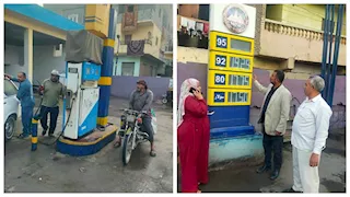 وكيل تموين الشرقية يتفقد الأسواق بعد زيادة أسعار الوقود (صور)