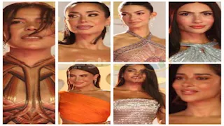 20 صورة للنجمات بفساتين ضيقة وجريئة في افتتاح الجونة