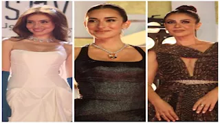 درة ساحرة وجيهان جذابة.. 20 صورة لفساتين بقصة الأميرات في مهرجان الجونة