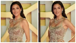 شياكة وجمال طبيعي.. رزان الجمال تستعرض إطلالتها بافتتاح الجونة السينمائي  