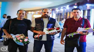 "بصحبة مساعديه".. عماد النحاس يصل العراق لبدء مهمته مع فريق الزوراء العراقي