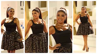 "لوك جديد".. روجينا تخطف الأنظار في ثاني أيام الجونة السينمائي