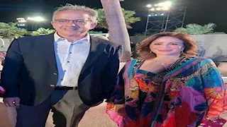 "9 صور".. إلهام شاهين وليلى علوي ويسرا بصحبة خالد العناني في ثاني أيام الجونة