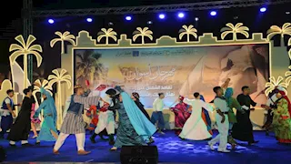 حضور حاشد.. فرق الفنون الشعبية تتألق في افتتاح مهرجان تعامد الشمس بأسوان