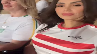 تواجدت بفيلم مصري.. من هي البرازيلية جابرييلا التي ظهرت بقميص الزمالك؟