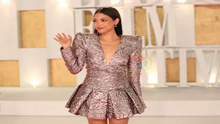  مي الغيطي تخطف الأنظار بفستان قصير وجريء رابع أيام مهرجان الجونة