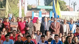 بالصور- تعليم أسيوط يطلق بطولة كرة القدم والشطرنج بمدرسة ناصر العسكرية