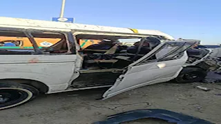 إصابة 5 أشخاص في حادث تصادم ميكروباص بربع نقل بالإسكندرية