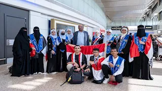 أبطال الدورة التاسعة يصلون إلى دبي للمشاركة في الحفل الختامي لتحدي القراءة العربي 2025