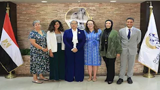 المستشارة أمل عمار تستقبل وفد منظمة التعاون الاقتصادي والتنمية 