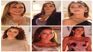 رانيا يوسف جريئة ونجلاء بدر بفستان مفتوح..  25 إطلالة للنجمات في اليوم الخامس من الجونة