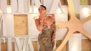 بإطلالة جريئة.. بسنت شوقي تتألق في مهرجان الجونة السينمائي