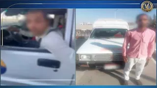 شارب مخدرات.. الداخلية تضبط "السائق المسطول" في المطرية | فيديو