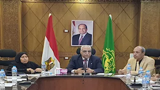 بحث تطوير منظومة التعليم المزدوج وتوسيع قاعدة المستفيدين لخدمة سوق العمل بالقليوبية 