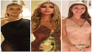 أسماء جلال ومايا دياب.. نجمات أثرن الجدل بفساتين شفافة في الجونة 