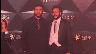 "كارول سماحة وويجز وهشام عباس".. نجوم احتفالية "جرامي" بالأهرامات