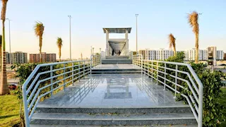 مدينتي ترفع شعار "سلامتك أولا ".. افتتاح كوبري المشاة أمام بوابة مدينتي 2