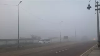  إغلاق طريق الإسكندرية الصحراوى بسبب الشبورة المائية