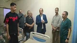 جولة ليلة لنائب وزير الصحة.. إحالة مدير مستشفى حلوان للتحقيق