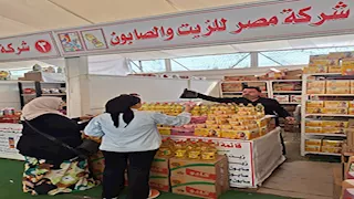 محافظ الدقهلية يعلن استمرار العمل بالمعرض الدائم للسلع الغذائية (صور)