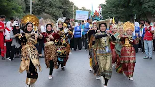 بالصور- الإسماعيلية تحتفي باليوبيل الفضي لمهرجان الفنون الشعبية