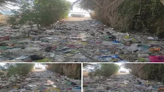 مجلس مدينة طور سيناء ينظف مدخل شاطئ الكيلاني استجابة لشكاوى المواطنين  