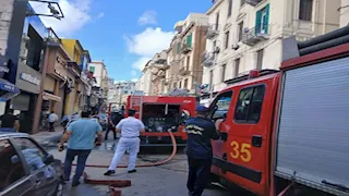 بالصور- السيطرة على حريق محدود بمسرح الإسكندرية
