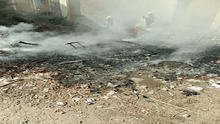 السيطرة على حريق داخل مجمع معاهد بالقليوبية 