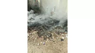 السيطرة على حريق داخل مجمع معاهد بالقليوبية 