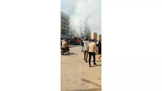 حريق يلتهم محتويات مطعم ويخلي سكنى بالعناية بمدينة أسوان 