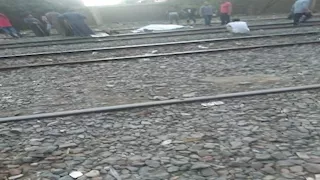 قطار ينهي حياة طفلة  في البدرشين