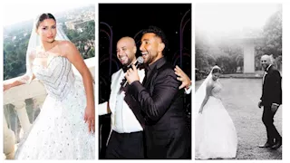 20 صورة جديدة من حفل زفاف حاتم صلاح