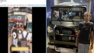 ضبط سائق ميكروباص مارس البلطجة على زميله بالقليوبية