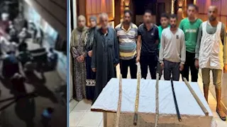 أمن الشرقية يكششف كواليس مشاجرة بالشوم 