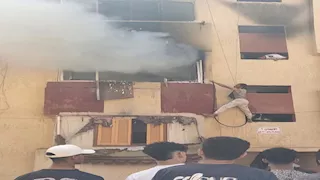 حريق يكشف مأساة شقيقين مريضين يعيشان وحدهما بالسويس