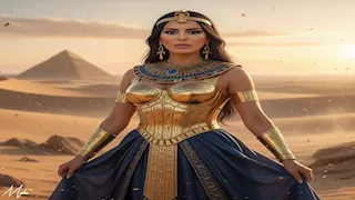 هاجر الشرنوبي تظهر بملابس فرعونية احتفالا بالمتحف المصري الكبير (صور)