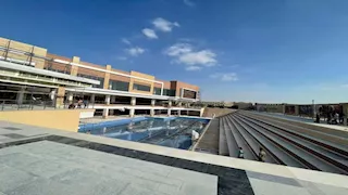 بالهولوجرام.. مدينة السادات تستعد لافتتاح أكبر نافورة راقصة