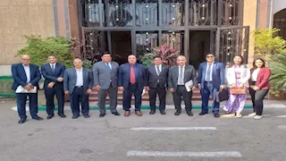 تفاصيل زيارة الوفد الميانماري لمركز البحوث الزراعية ومعهد بحوث القطن