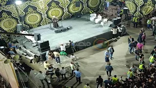 محمود التهامي يحيي الليلة الختامية لمولد الدسوقي بكفر الشيخ (فيديو وصور)