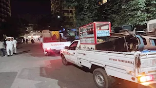 بالصور- رفع 500 حالة إشغال وإزالة 8 أكشاك عشوائية في حملة مكبرة بأسوان