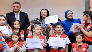 مايا مرسي تترأس اجتماع مجلس إدارة الهلال الأحمر لدعم الفلسطينيين