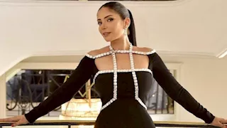 رشاقة وأناقة.. منى زكي تنشر ثاني جلسات تصويرها في دبي 