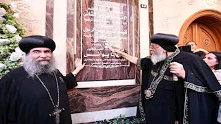 البابا تواضروس يواصل جولته الرعوية في أسيوط بافتتاح مدرسة وزيارة كنيستين 