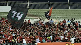 جماهير الأهلي توجه رسالة للزمالك من مباراة كهرباء الإسماعيلية (فيديو)