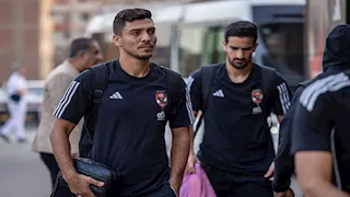 10 صورة من وصول لاعبي الأهلي إلى ستاد المقاولون العرب لمواجهة كهرباء الإسماعيلية