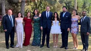 الصور الأولى من حفل زفاف نجل هاني رمزي بحضور نجوم الفن