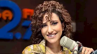 حنان مطاوع تخطف الأنظار من كواليس لقائها في إذاعة "ميجا إف إم" (صور)